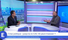 Crise politique : jusqu’où le CAC 40 peut-il baisser ?