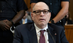 L'ancien producteur de Hollywood Harvey Weinstein devant un tribunal de New York, le 23 septembre 2026  ( POOL / Barry Williams )