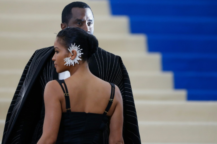 Cassie et P. Diddy (Sean Combs) assistent à un gala au Metropolitan Museum of Art, à New York, 1er mai 2017 ( GETTY IMAGES NORTH AMERICA / John Lamparski )