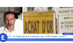 Or : le métal jaune en direction des 3 000 dollars l'once ?