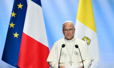 Le pape Léon XIV à Metz le 28 septembre 2026  ( AFP / Alberto PIZZOLI )
