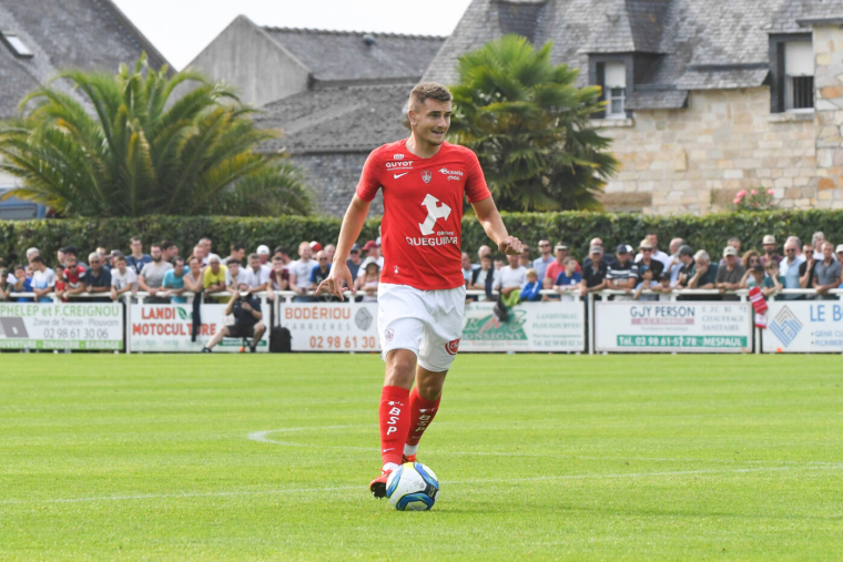 Brendan Chardonnet of Brest during the friendly match between Brest and Rennes at Stade Guy de Reals, Plouvorn, France on July 22th, 2019.
Photo: Philippe Le Brech / Icon Sport - Photo by Icon Sport