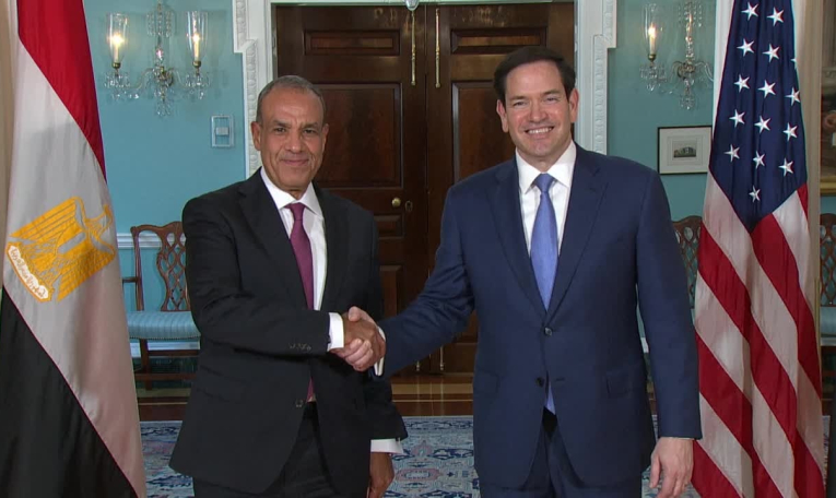 Marco Rubio rencontre le ministre égyptien des Affaires étrangères Badr Abdelatty