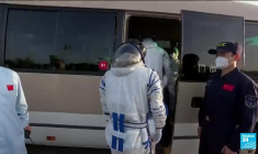 La Chine envoie trois taïkonautes sur sa plateforme spatiale