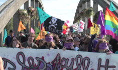 Oise: manifestation contre le projet de canal Seine-Nord Europe