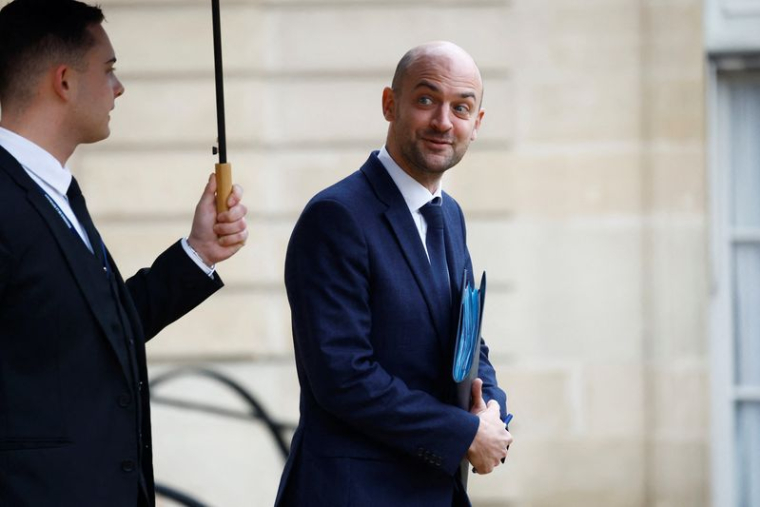 Le ministre français des Affaires étrangères, Jean-Noël Barrot