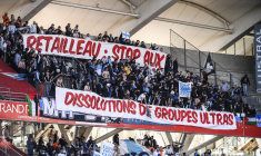 De nombreuses banderoles contre Bruno Retailleau dans les stades français ce week-end