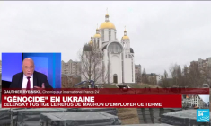 Pour Macron, utiliser le mot génocide n'est "pas aider l'Ukraine"