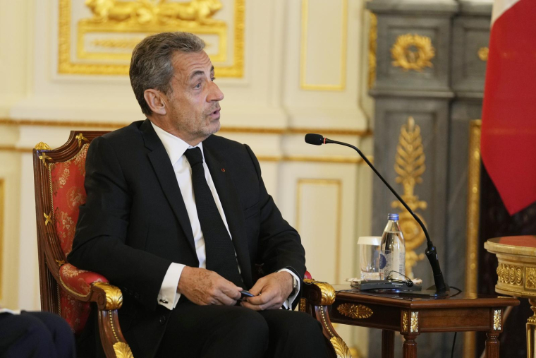 Nicolas Sarkozy à Tokyo à l'occasion des funérailles de l'ancien Premier ministre japonais Shinzo Abe, le 27 septembre 2022. ( POOL / Hiro Komae )