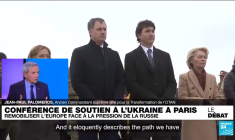 Conférence soutien à l'Ukraine à Paris : remobiliser l'Europe face à la pression russe