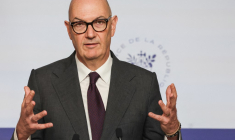Roland Lescure, à Paris, le 1er octobre 2026 ( AFP / LUDOVIC MARIN )