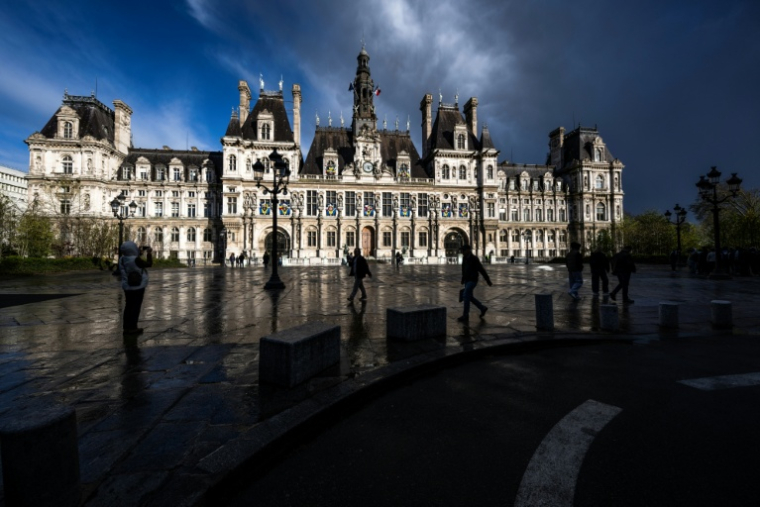 L'Hôtel de ville de Paris le 25 mars 2026 ( AFP / Blanca CRUZ )