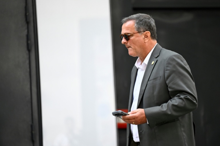 Le vice-président du RN Louis Aliot à Paris le 7 juillet 2026 ( AFP / JULIEN DE ROSA )
