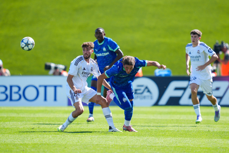 L’OM tombe face au Real Madrid en Youth League