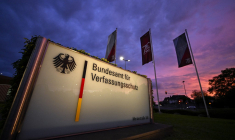 Le siège du renseignement intérieur allemand BFV à Cologne, en Allemagne. ( AFP / INA FASSBENDER )