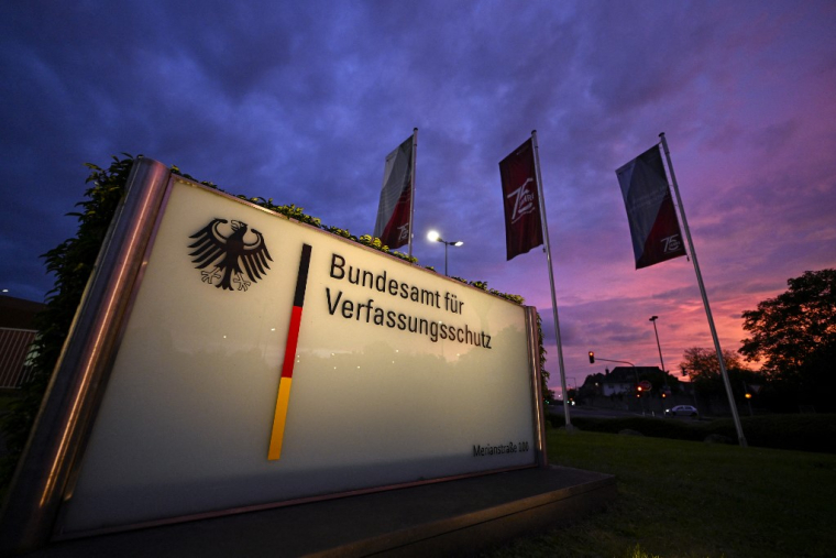 Le siège du renseignement intérieur allemand BFV à Cologne, en Allemagne. ( AFP / INA FASSBENDER )