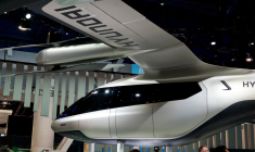 Des taxis volants dans le ciel des villes, un rêve en passe de devenir réalité. crédit photo : Polina MB/Shutterstock / Polina MB