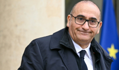 Le ministre de l'Intérieur Laurent Nuñez à la sortie de l'Elysée, le 10 décembre 2025 à Paris ( AFP / Bertrand GUAY )