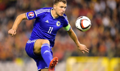 Edin Džeko permet à la Bosnie de s'extirper du piège tendu par Saint-Marin