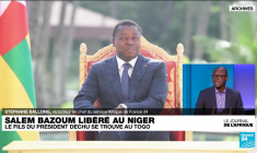 Salem Bazoum libéré au Niger : le fils du président déchu se trouve au Togo