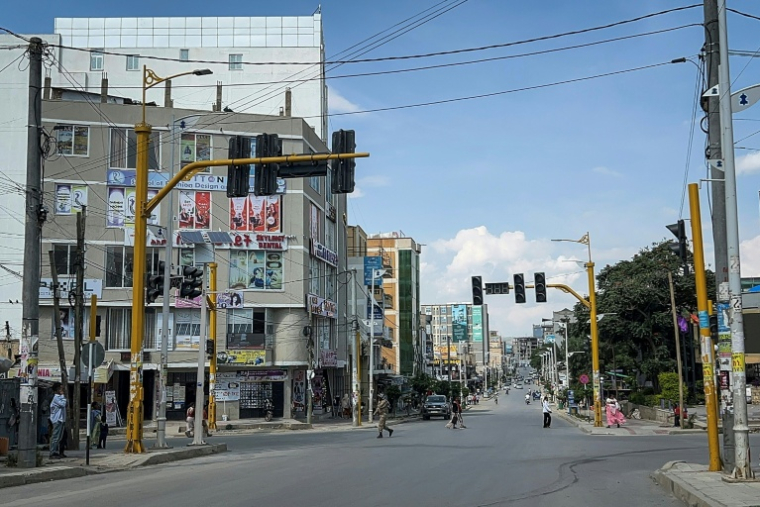 Des rues de Mekele, après la prise de contrôle d'aéroports de la région par les rebelles tigréens, le 23 septembre 2026 en Ethiopie ( AFP / - )