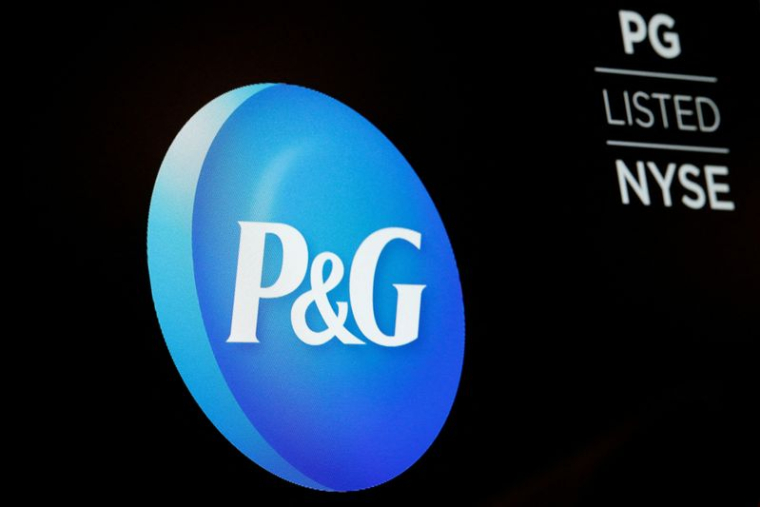 Le logo de Procter & Gamble à New York