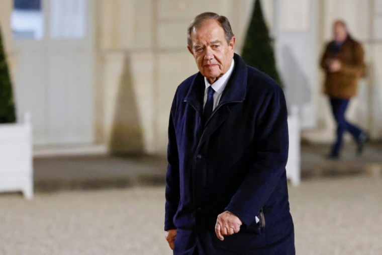 Patrick Ollier, le 12 mars 2025 à Paris ( AFP / Ludovic MARIN )