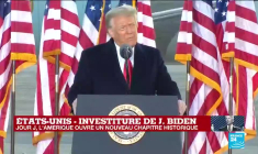 Etats-Unis : Donald Trump s'exprime une dernière fois avant l'investiture de Joe Biden