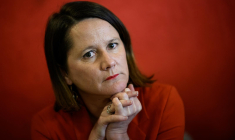 Johanna Rolland le 18 janvier 2023 à Nantes. ( AFP / LOIC VENANCE )