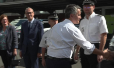 Agression d'un policier à Tourcoing: arrivée de Gérald Darmanin
