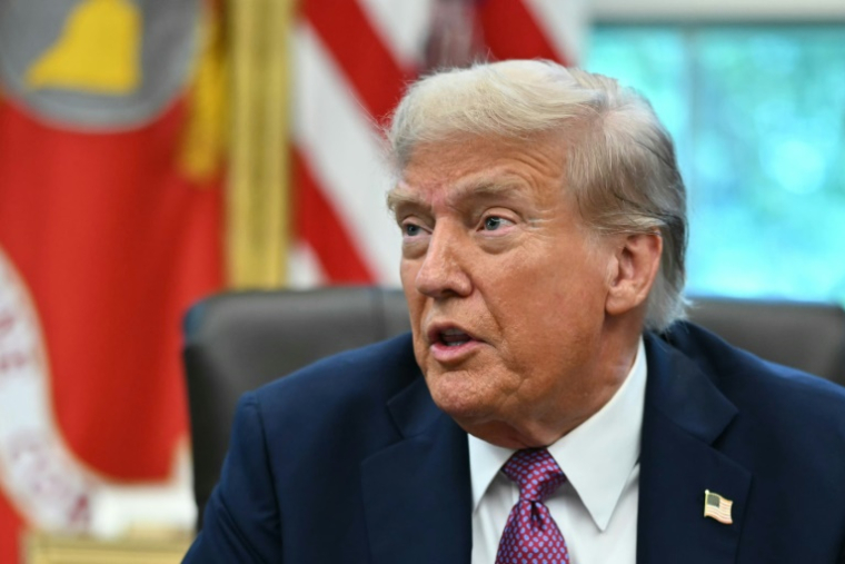 Le président américain Donald Trump lors d'un point presse à la Maison Blanche à Washington, aux Etats-Unis, le 5 septembre 2025 ( AFP / Mandel NGAN )
