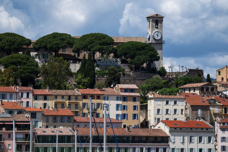 Le 78e Festival de Cannes - Le Suquet, quartier de la vieille ville de Cannes