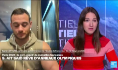 Paris 2024 : le gymnaste Samir Aït Saïd rêve d'anneaux olympiques