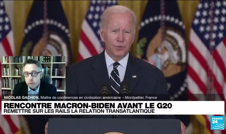 Rencontre Biden/Macron à Rome : "C'est une sorte de valse diplomatique"