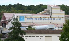 Le site d'extraction des Salins du Midi et des Salines de l'Est à Varangeville, en Meurthe-et-Moselle, le 5 septembre 2025 ( AFP / Jean-Christophe VERHAEGEN )