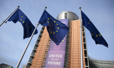 Le siège de la Commission européenne à Bruxelles, en Belgique. ( AFP / NICOLAS TUCAT )