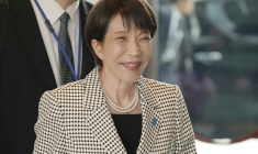 La Première ministre japonaise Sanae Takaichi à Tokyo, le 10 février 2026 ( JIJI Press / STR )