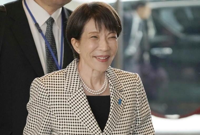 La Première ministre japonaise Sanae Takaichi à Tokyo, le 10 février 2026 ( JIJI Press / STR )