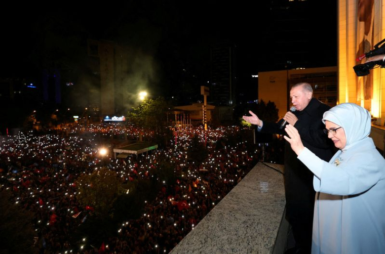 Le président turc Tayyip Erdogan à Ankara, en Turquie