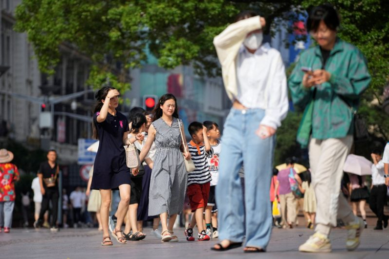 Alerte canicule à Shanghai