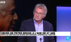 Culture : décès du metteur en scène britannique Peter Brook, véritable légende du théâtre