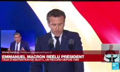 Macron réélu : "C'est une victoire pleine de défis"