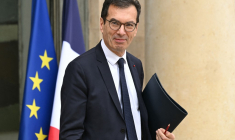Jean-Pierre Farandou, à Paris, le 11 février 2026 ( AFP / BERTRAND GUAY )