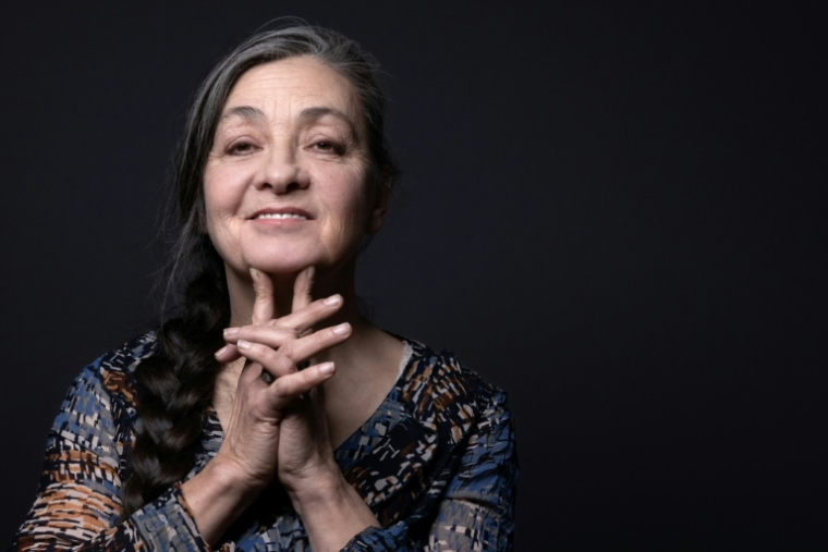 Catherine Ringer à Paris le 24 janvier 2023 ( AFP / JOEL SAGET )