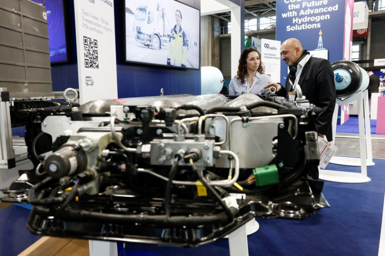 Un système de stockage d'hydrogène fabriqué par OPmobility