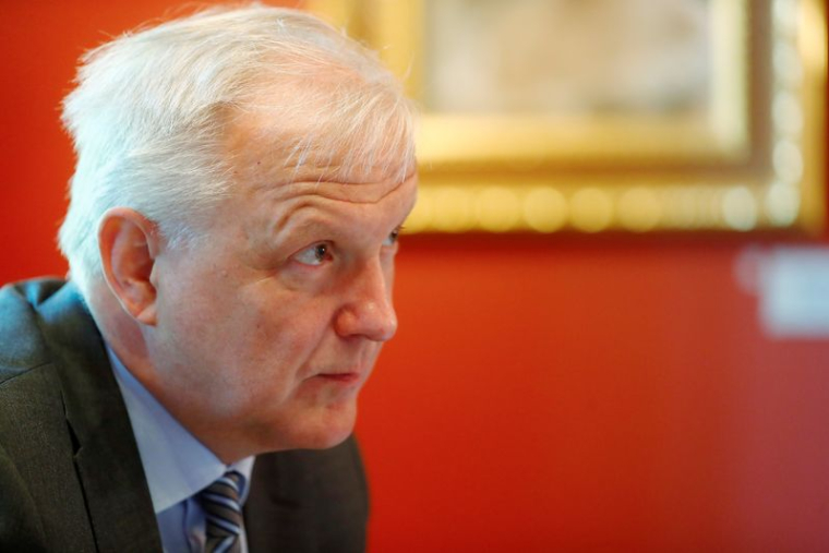 Le gouverneur de la banque centrale finlandaise, Robert Rehn, à Helsinki