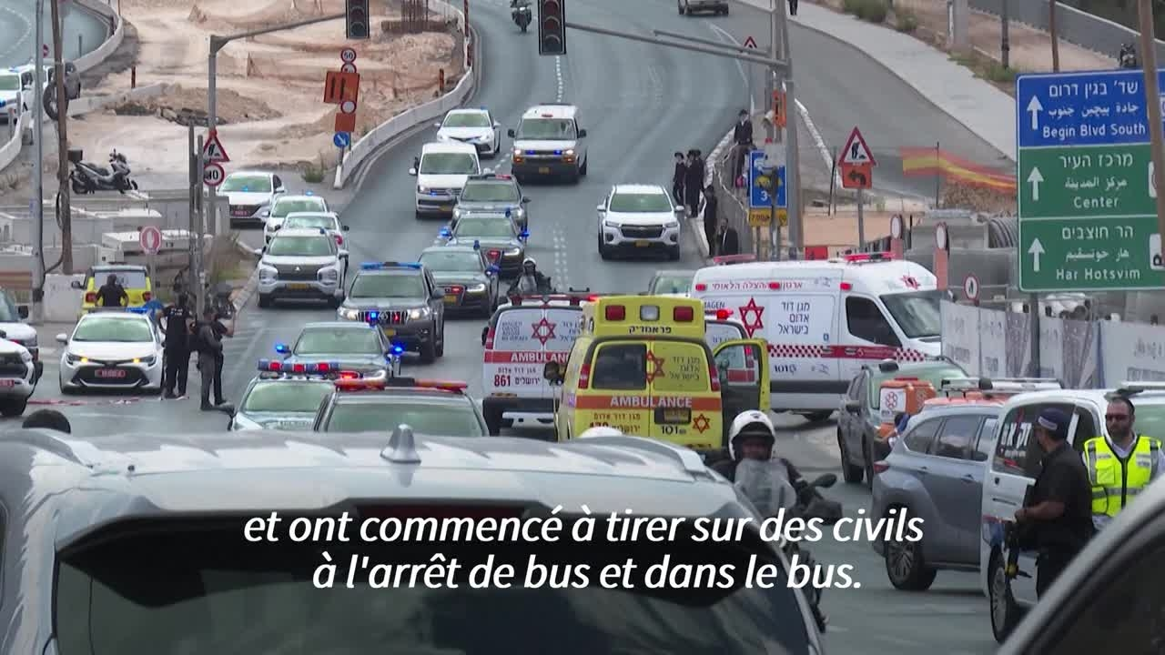 Attentat à Jérusalem-Est: au moins six morts