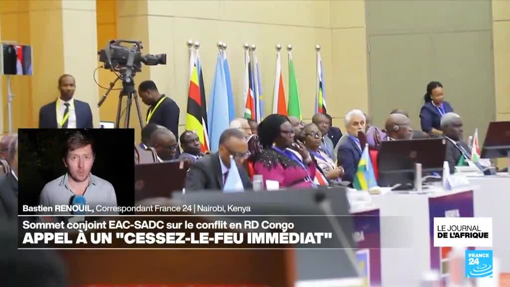 Sommet Conjoint EAC-SADC; appel à "un cessez-le-feu immédiat" dans l'est de la RD Congo