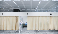 Outre l'Italie, les Etats-Unis ont ainsi rejoint mercredi un nombre croissant de pays ayant décidé d'imposer des restrictions aux voyageurs venant de Chine ( AFP / PIERO CRUCIATTI )