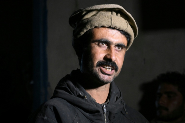 Ali Ahmed du village de Tando Said Khan lors d'une interview avec l'AFP à la périphérie de la ville d'Hyderabad, dans la province du Sind, le 8 janvier 2026 au Pakistan ( AFP / Rizwan TABASSUM )